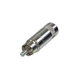 PLUG RCA MACHO PLATEADO REAN   NYS352 - Hergui Musical