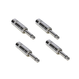 PAQ. 4 PZAS. DE PLUG 6.3mm MONOURAL REAN    NYS224(4) - Hergui Musical