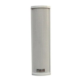 BAFLE AMBIENTAL SOUNDTRACK TIPO COLUMNA PARA INTEMPERIE 40w COLOR BLANCA CON MALLA DE ALUMINIO Y SOPORTES DE MONTAJE  SOUNDTRACK   OS-3470W - Hergui Musical