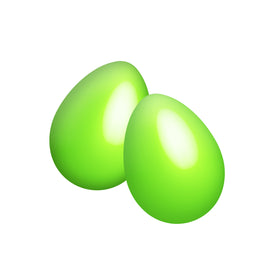 MARACAS NEW BEAT (PAR) VERDE   OSC-48GRN - Hergui Musical