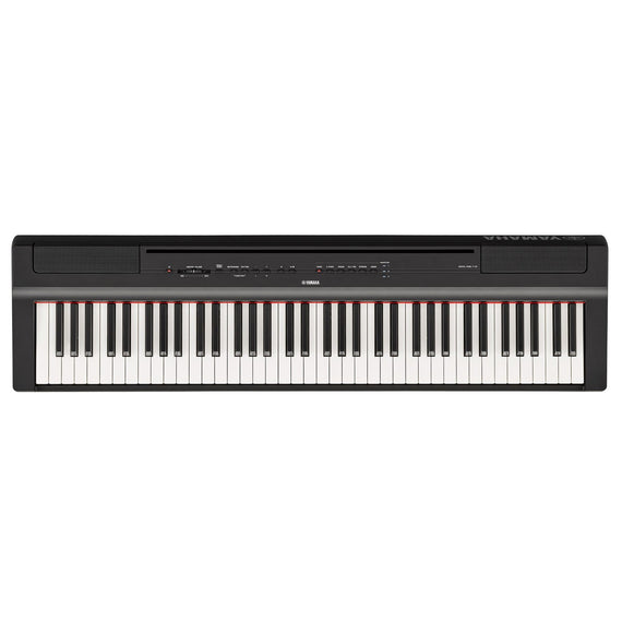PIANO DIGITAL INTERMEDIO P121, COLOR NEGRO (INCLUYE ADAPTADOR PA-150)  YAMAHA   P121B - Hergui Musical