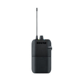 RECEPTOR SHURE PORTATIL BÁSICO, ESTÉREO, PARA MONITOREO PERSONAL CONSTRUIDO DE PLÁSTICO, USA 2 X "AA", 6 HORAS DE DURACIÓN   P3R - Hergui Musical