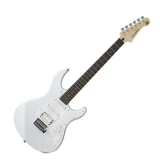 GUITARRA ELÉCTRICA PACÍFICA, CUERPO DE ALDER O MAHOGANY, DIAPASÓN DE PALO DE ROSA WHITE  YAMAHA   PAC012WH - Hergui Musical