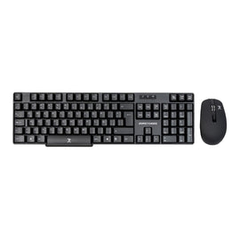 KIT DE TECLADO Y MOUSE PERFECT CHOICE , ESTÁNDAR, NEGRO, 10 M, 1600 DPI   PC-200994 - Hergui Musical