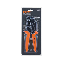 Pinza de crimpado para terminales, TRUPER   PCT-8