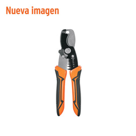Pinza profesional 7" pela cables y corta cables, 14 a 8 awg PRETUL   PE-CA-7X