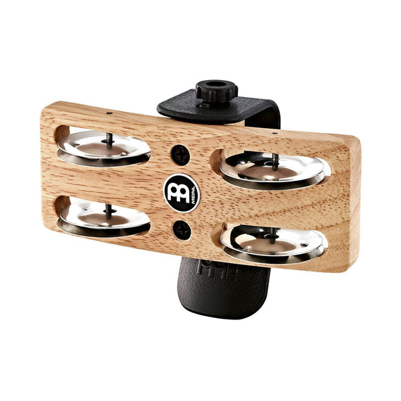 PANDERO MEINL DE TALÓN, OPCIÓN MANOS LIBRES, SE MONTA EN EL ZAPATO COMO UN CALZADOR, CRÓTALOS DE ACERO INOXIDABLE, FABRICADO CON PLÁSTICO y ROBLE DE SIAM   PHTA - Hergui Musical