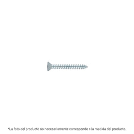 Paq. 50 pijas para lámina cabeza plana #8 x 3/4", FIERO   PILP-8X3/4(50)