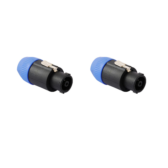 PAQ. 2 PZAS. DE PLUG SPEAKON 4 POLOS REFORZADO  KAPTON   PL-258(2) - Hergui Musical