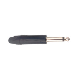 PLUG 6.3mm MONO METALICO NIQUEL   SOLCOR    PL63-NEU - Hergui Musical