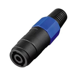 PLUG SPEAKON HEMBRA 4 PINES  SEETRONIC   SL4MP - Hergui Musical