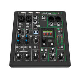 Mezcladora analógica de 6 canales con efectos mejorados, modos de grabación USB y Bluetooth  MACKIE  PROFX6V3+ - Hergui Musical