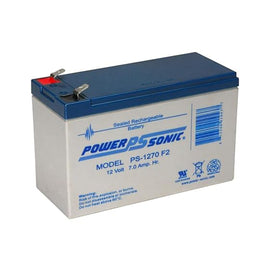 BATERIA SELLADA 12v 7A POWERSONIC   PS-1270F2 - Hergui Musical