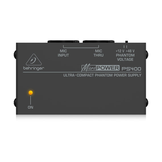 PREAMPLIFICADOR DE MICROFONO CON PHANTOM  BEHRINGER   PS400 - Hergui Musical