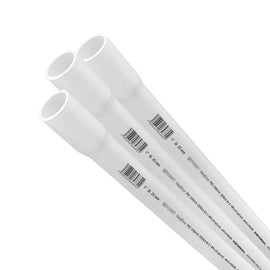 Tubo de 1" de pvc hidráulico cédula 40, de 3 m, foset    PVC-003 - Hergui Musical