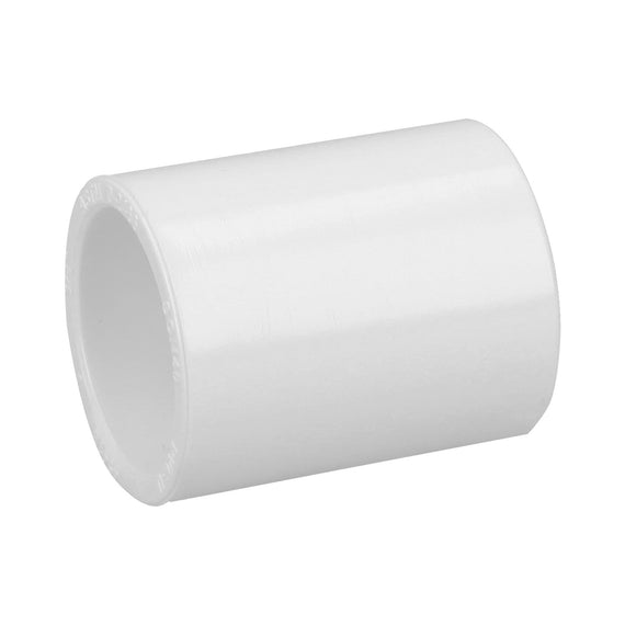 Cople de pvc cédula 40 de 3/4