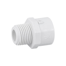 Adaptador macho de pvc de 1/2", foset  PVC-611 - Hergui Musical