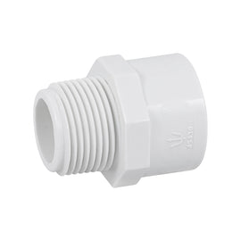Adaptador macho de pvc de 3/4", foset  PVC-612 - Hergui Musical