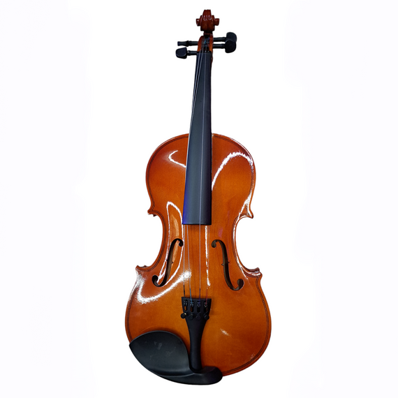 VIOLÍN 4/4 ECONÓMICO, INCLUYE: ESTUCHE, BREA, PUENTE Y ARCO  GM MUSIC  HDA04-22 - Hergui Musical