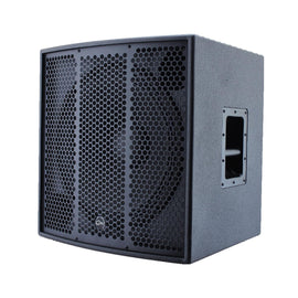 SUBWOOFER 18" AMPLIFICADO 700w, SPL MAX 126dB (CON MÓDULO QMC-700)  QMC  QMC-700 - Hergui Musical