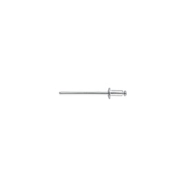 Bolsa con 50 remaches 1/8" x 1/8" de aluminio, ala 1/4" TRUPER   R-42B