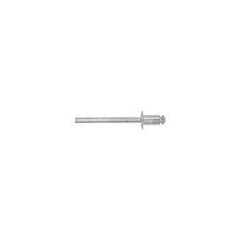 Bolsa con 50 remaches 1/8" x 3/16" de aluminio, ala 1/4"  TRUPER   R-43B