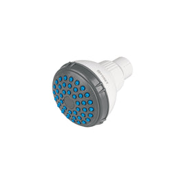 REGADERA REDONDA DE ABS 2-1/2" GRIS-BLANCA SIN BRAZO  BASIC  FOSET   R-516S - Hergui Musical