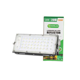 REFLECTOR DE LEDS 20w, LUZ FRIA 6500K   TIANLAI  R18W30MM20 - Hergui Musical