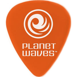 Púa (1 Pza) para guitarra, serie Duralin, color naranja, calibre ligero(0.60 mm)  PLANET WAVES  1DOR2-25 - Hergui Musical