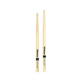 JGO. DE BAQUETAS 7A PROMARK ''SELECT BALANCE ACORN - REBOUND'' 0.535 (7A) HICKORY PUNTA MADERA  RBH535AW - Hergui Musical