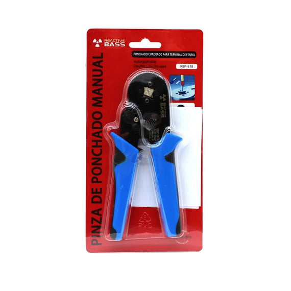 Pinza ponchadora para ferrules  KRACK   RBP-818 - Hergui Musical