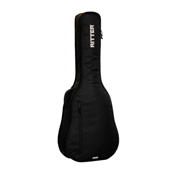 FUNDA PARA GUITARRA TEXANA, NEGRO DREADNOUGHT  RITTER    RGE1-D/SBK - Hergui Musical