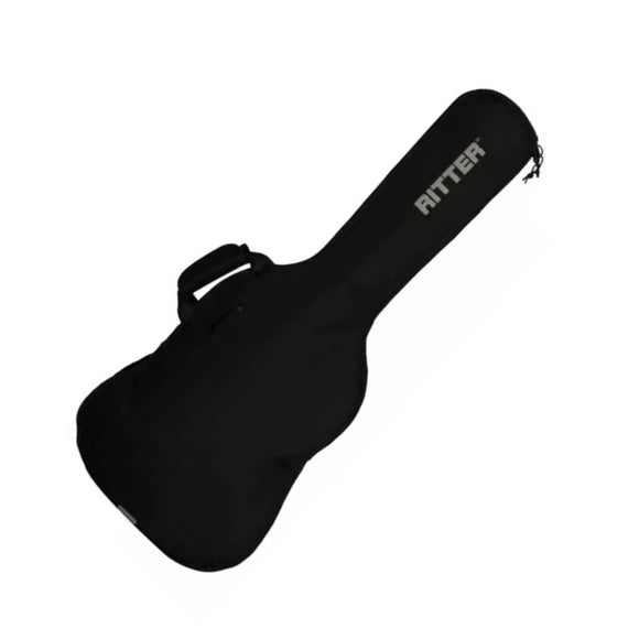 FUNDA PARA GUITARRA ELÉCTRICA, COLOR NEGRO  RITTER   RGE1-E/SBK - Hergui Musical