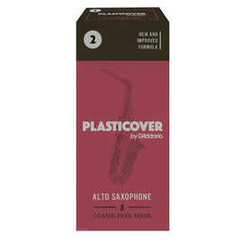 Paq. de 5 Pzas. DE CAÑA No. 2 PARA SAX ALTO RICO PLASTICOVER  RRP05ASX200(5) - Hergui Musical