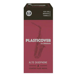 Paq. de 5 Pzas. DE CAÑA No. 2 1/2 PARA SAX ALTO  RICO   PLASTICOVER    RRP05ASX250(5) - Hergui Musical