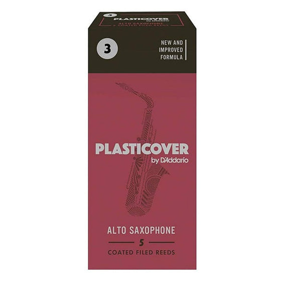 Paq. 5 Pzas. DE CAÑA No. 3 PARA SAX ALTO RICO PLASTICOVER RRP05ASX300(5) - Hergui Musical