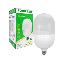 Foco de Led tipo bala 40w, Luz Fria  TIANLAI   S45W40 - Hergui Musical