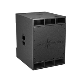 Subwoofer 18" activo con un driver AudioCenter personalizado de ferrita y bobina móvil de 4, clase D de amplificador que nos brinda una potencia de 2000W pico  AUDIOCENTER   SA3118-III - Hergui Musical