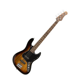 Bajo eléctrico 4 Cuerdas, estándar "J", Sunburst  STAGG  SBJ-30-SNB - Hergui Musical