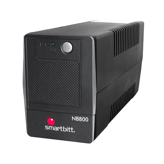 No-Break SMARTBITT SBNB800, 800 VA, 400 W, Negro  NBKBIT200 - Hergui Musical