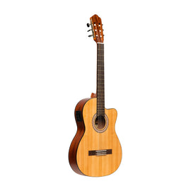 Guitarra Clásica Con Tapa Spruce Natural  STAGG   SCL70-NAT - Hergui Musical