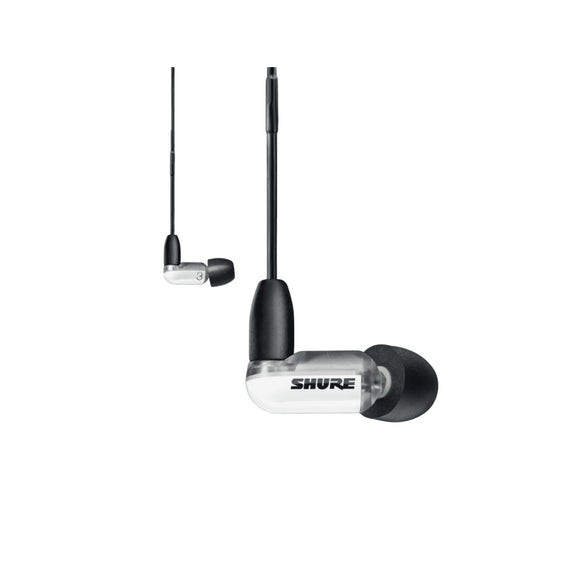 Auriculares in-ear Sound Isolating color blanco, AONIC 3  SHURE  SE31BAWUNI - Hergui Musical