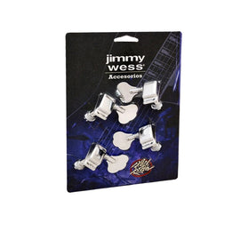 MAQUINARIA CROMADA P/ BAJO ELECTRICO (2+2 PERNO METALICO)  JIMMY WESS   SKG270CR - Hergui Musical