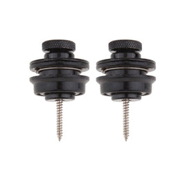 JGO. DE SUJETADORES PARA CORREA DE GUITARRA, NEGRO JENDRIX   SL-60BK - Hergui Musical