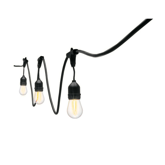 Serie de 7.3 m con 12 luces de led para exterior, volteck   49992 - Hergui Musical