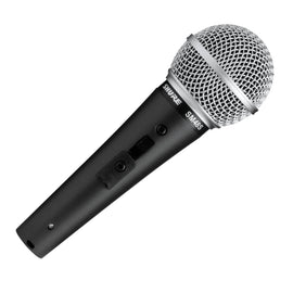 Micrófono de mano vocal, Dinámico, Cardioide, Esfera, Gris obscuro  SHURE  SM48S-LC