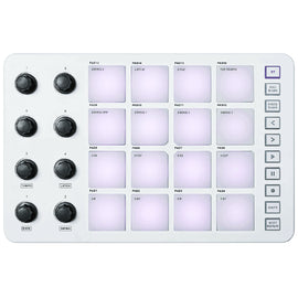 CONTROLADOR INALÁMBRICO MIDI, PARA PRINCIPIANTES, CON CONEXIÓN USB TIPO "C"   M-VAVE   SMC-PAD - Hergui Musical