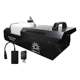 CAMARA DE DE HUMO 3000W, CAPACIDAD DE TANQUE 10 LITROS, CONTROL REMOTO, DISTANCIA DE DISPARO 10 METROS  MEGALUZ SHOW  SMOKE-3000 - Hergui Musical