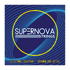 ENCORDADURA PARA GUITARRA ELECTRICA ENTORCHADO ACERO INOXIDABLE  SUPERNOVA  TEMPO  SELENE   SNT-E