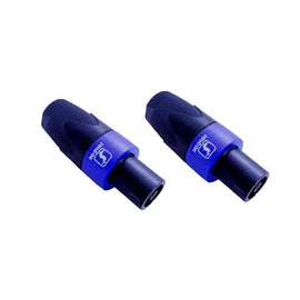 PAQ. 2 PZAS. DE PLUG SPEAKON MACHO PARA SOLDAR  SOLCOR   SPE4SOL(2) - Hergui Musical